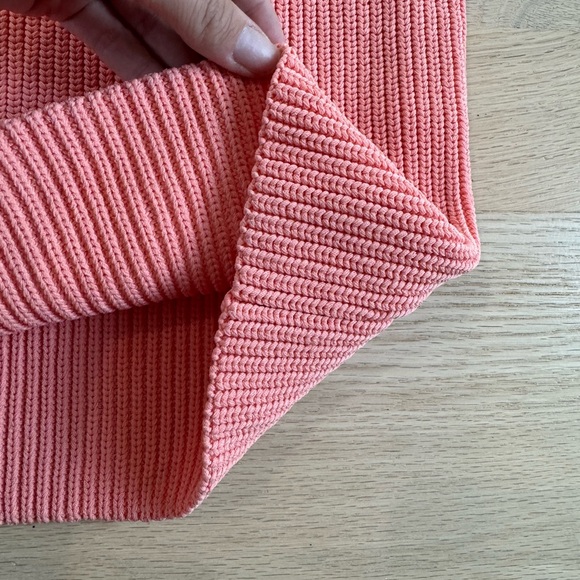 JLUXLABEL Peach Bodycon Knit Maxi Skirt with Cutouts and Belt Women’s size M - Picture 2 of 12